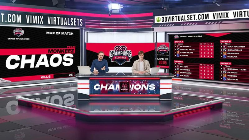 Free Virtual Set For Vmix Virtualstudiosets Com - Best Dark Designs in Desktop